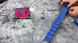 Hofner Beatle Bass - fret dressing work - Part 1