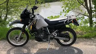 KLR650 Trail Ride | Colorado  - Sand Gulch Trail | Motorcycle Sounds Only