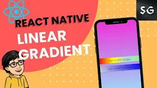 React Native Linear Gradient | Background Linear Gradient | React Native Tutorial