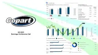 $CPRT Copart Inc. Q3 2023 Earnings Conference Call