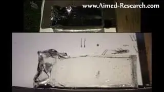 12GA Generic Flechette Slow Motion - Aimed Research High-Speed Imaging