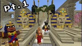 Minecraft Lets Play - We in in Egypt Wit It | LBB Gaming