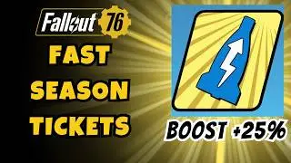 BEST DAY TO USE Scorebooster! GET MORE Season Tickets Fallout 76