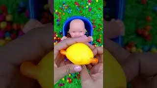 Full of 3 Rainbow BathTubs Candy with M&M's & Magic Slime Cutting