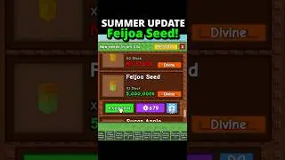 FEIJOA SEED Showcase in Grow a Garden SUMMER UPDATE #roblox #growagarden