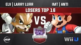 UGC Smash 4 LOSERS TOP 16  - eLv | Larry Lurr (Fox) vs IMT | AnTi (Mario, Cloud)