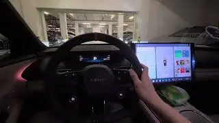 Xiaomi Su7 Self-parking, from garage entrance to the parking space