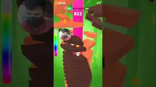 drop stack ball level 329 #shorts #dropstackball #blackgamerbpt