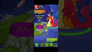 SAURYX vs DREQ 😈 || Best Dark Type Dyanmon in Dynamons world #shorts #dynamons