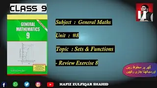 Grade 9 | Math (Arts Group) | Unit 8 Review Exercise 8