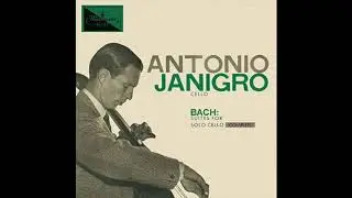 J.S.Bach : Suites for Solo Cello No.2 BWV 1008 - Janigro