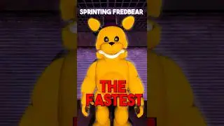 Кто самый БЫСТРЫЙ аниматроник FNAF... #fredbear #fivenightsatfreddys #gmod