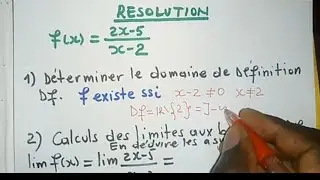 Étude des fonctions rationnelles /TD1 / Comment étudier et tracer  une fonction rationnelle