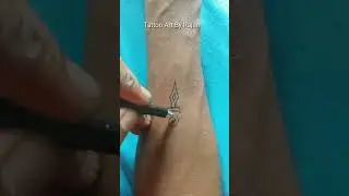How to make temporary tattoo at home with pen