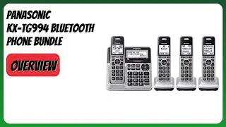 REVIEW (2026): Panasonic KX-TG994 Bluetooth Phone Bundle. Features