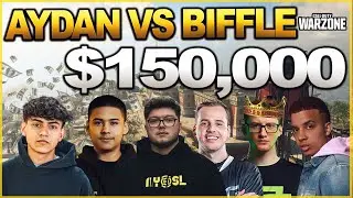 *TEAM AYDAN VS TEAM BIFFLE* WARZONE $150K Call of Duty King CDL PRO vs WZ PRO S&D TOURNEY