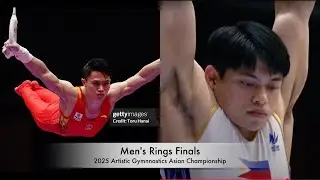 Men's Rings Finals 2025Artistic Gymnnastics Asian Championship