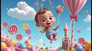 Roblox Baby Kite Voou Para Uma Torre de Doces | Can&ccedil;&otilde;es Infantis e Rimas para Crian&ccedil;as