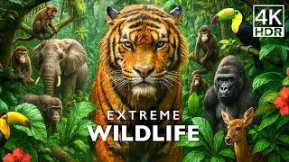 EXTREME ANIMAL WILDLIFE | 60FPS 4K ULTRA HD DISCOVERY FILM #4K #ANIMALS