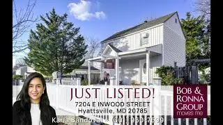 Just Listed! 7204 E Inwood Street, Hyattsville, MD 20785