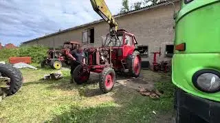 🔧 MTS 80 Reparatur mit 182 frondlader | Simmering am Ausr&uuml;cklager wechseln 🚜