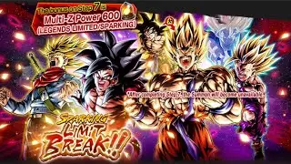 SPARKING LIMIT BREAK!! FULL ROTATION! | Dragon Ball Legends