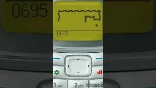 Nokia mobile Snake Game short video