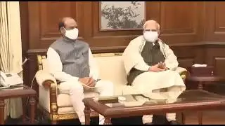 PM Narendra Modi holds an all party meeting in Parliamentipad Covid-19