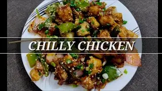 Spicy  Chilly Chicken Recipe...