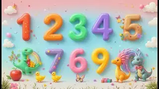 1 to 10 Counting Numbers | 10 Minutes Kids Learning Compilation,nursery rhymes,toddler song.