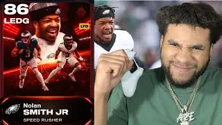86 OVR Nolan Smith JR + 50/50 Eagles Theme Team | Madden 26 Ultimate Team |