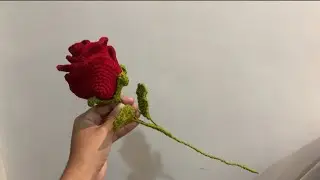 How to make crochet rose simple and easy tutorial | crochet rose full tutorial for beginners