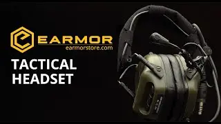 EARMOR Tactical Communications & Hearing Protection Headsets