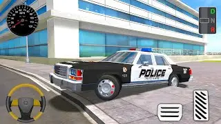 Vintage Police Car Chase Simulator &ndash; Classic American Cop Car Patrol | Android Driving Gameplay