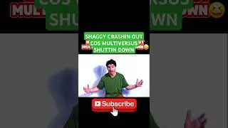 Shaggy CrashOut after Multiversus shut down #multiversus #scoobydoo #skits