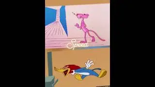Pink Panther vs Woody Woodpecker #shorts