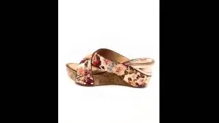 Mochi Multicolor Platform Sandals