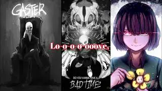 Undertale- Stronger Than You -[Gaster/Sans/Chara]