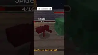 Minecraft Mob Battle Spider vs Slime