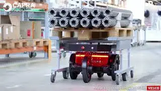 Interlogistics at VELUX  - Capra Robotics  - Robot Center -  Robotics