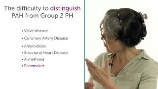 How can I distinguish between pre  and post capillary pulmonary hypertension?