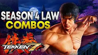 TEKKEN 7 - Marshall Law Max Damage Combos | Season 4