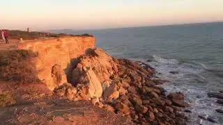 Puerto de Conil y faro de Cabo Rocre