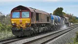 DB Cargo UK, 66176 & 66096, Colas Rail RHTT #class66 #colasrail #dbcargo #loco #railway #rhtt #train