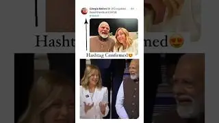 #Melodi😍    #narendramodi #modiji #meloni #modi_news
