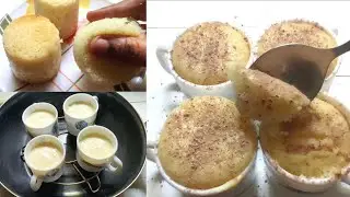 Semolina Mini Mug Cake | Sooji Cup Cakes | Without Egg and Oven | No Plain Flour | Beauty Cooking