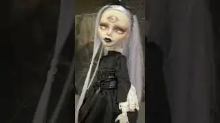 Monster high dolls repaint Halloween custom 2022
