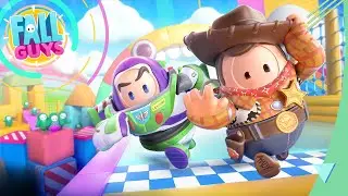 Fall Guys Disney and Pixar Woody&rsquo;s Roundup Trailer