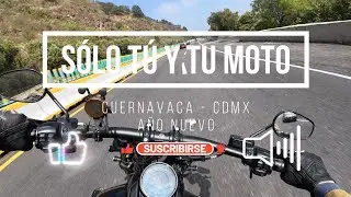 El Regreso: Cuernavaca a CDMX en Harley-Davidson Fat Bob | POV Motocicleta | ASMR (Solo Motor)
