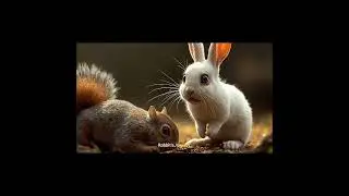Rabbit Saves Thirsty Squirrel 🐇🐿 | Emotional Sad Story